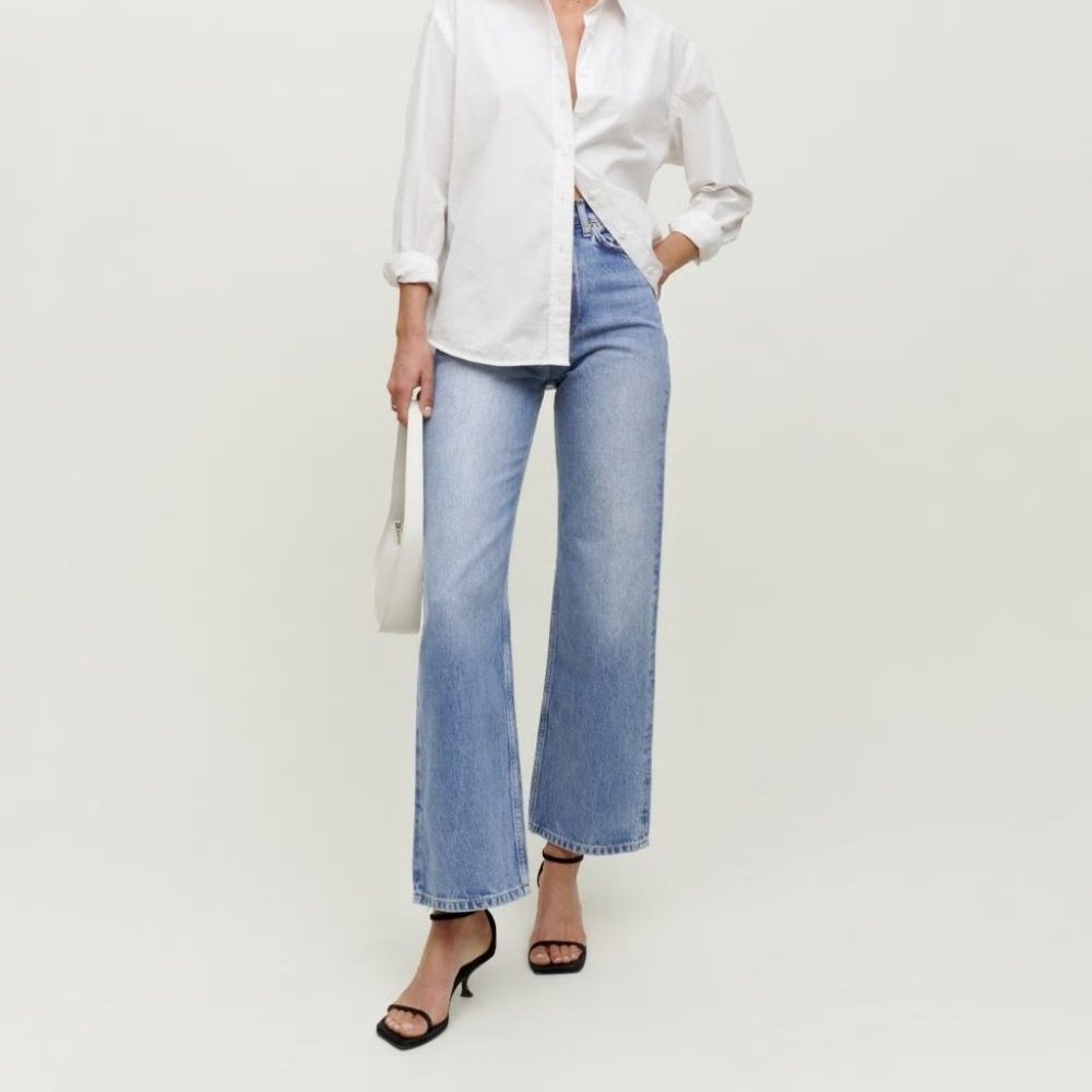 Reformation Wilder Cropped Jeans